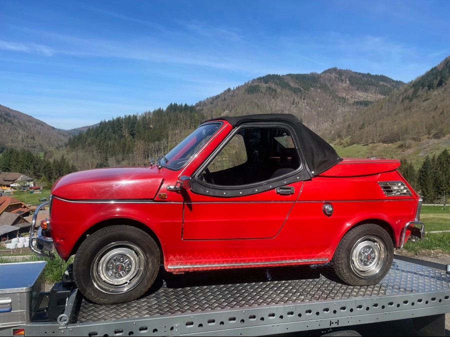 Fiat 126 Cabrio pop 650 Baujahr BJ 03/1990