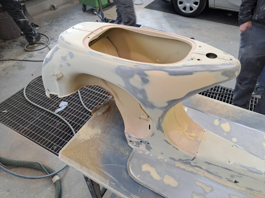 Historisch zugelassen: Vespa 125 VNA in gutem Zustand steht zum Verkauf Baujahr BJ 02/1958