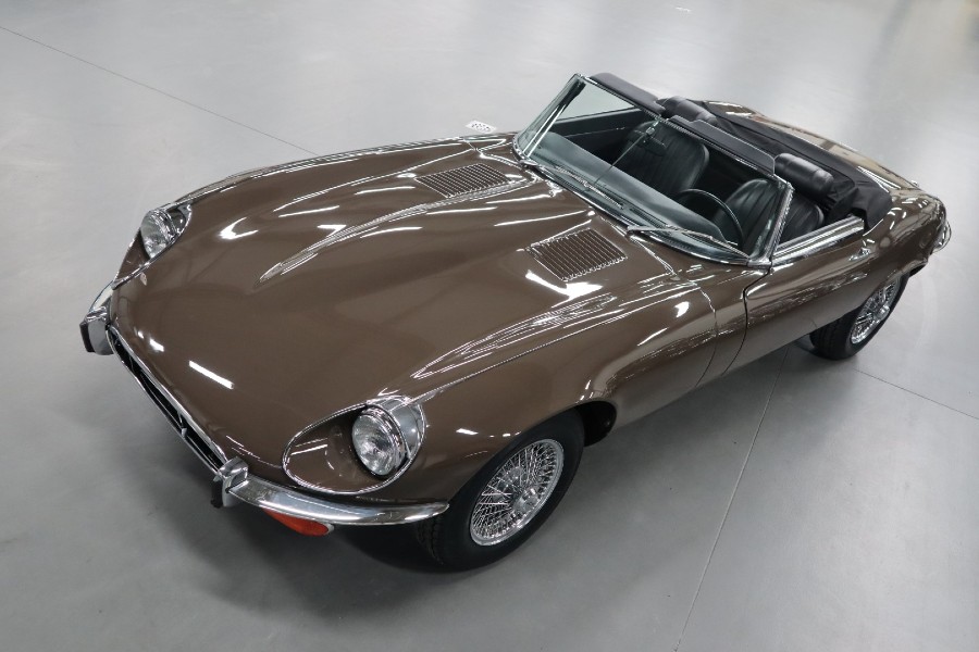 Oldtimer Jaguar E-Type Series 3 V-12 Roadster mit historischer Zulassung Baujahr BJ 06/1972