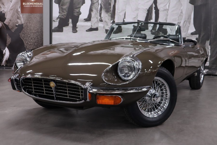 Oldtimer Jaguar E-Type Series 3 V-12 Roadster mit historischer Zulassung Baujahr BJ 06/1972