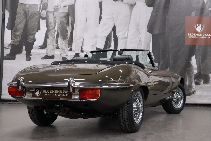 Oldtimer Jaguar E-Type Series 3 V-12 Roadster mit historischer Zulassung Baujahr BJ 06/1972