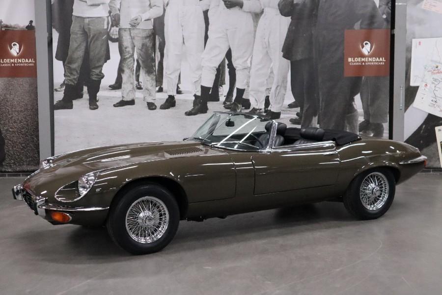 Oldtimer Jaguar E-Type Series 3 V-12 Roadster mit historischer Zulassung Baujahr BJ 06/1972