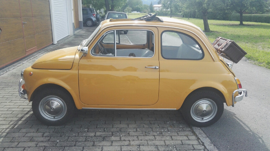Fiat 500 Berlina 110F Baujahr BJ 07/1972
