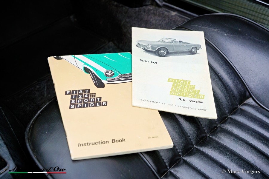 Fiat 124 Spider 1600 BS1 guter Zustand Baujahr BJ 02/1972