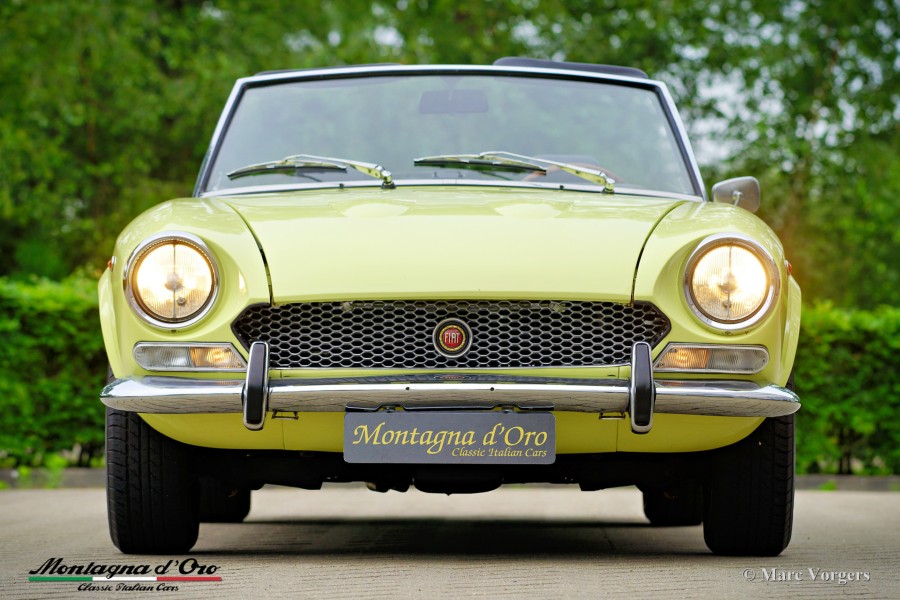 Fiat 124 Spider 1600 BS1 guter Zustand Baujahr BJ 02/1972