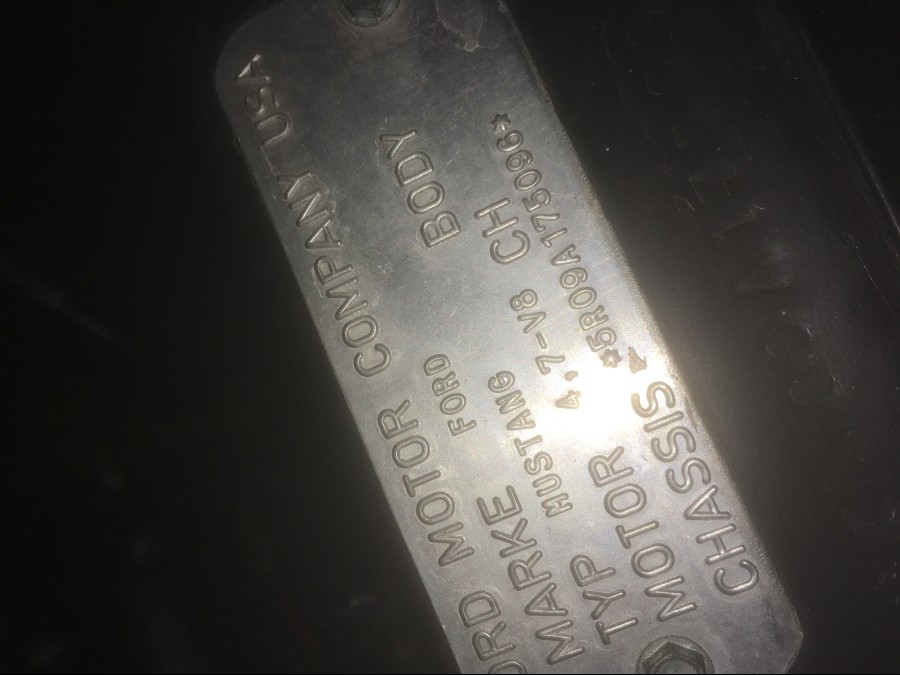 Ford Mustang Fastback zu verkaufen Baujahr BJ 04/1965