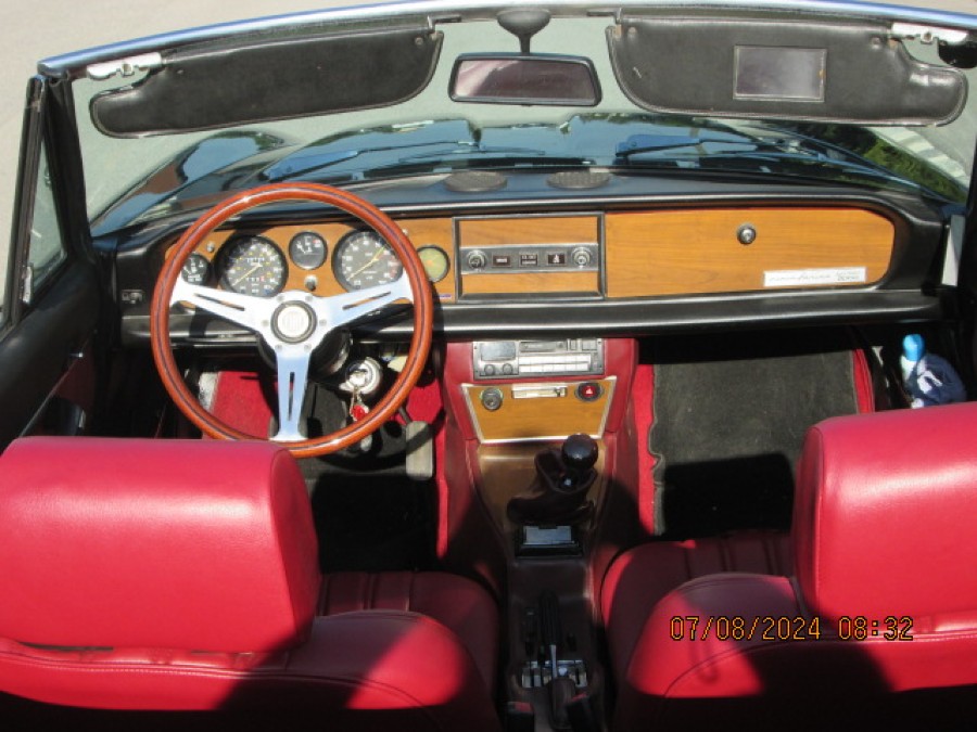 Historisch zugelassen: Fiat 124 Spider US in gutem Zustand Baujahr BJ 12/1981