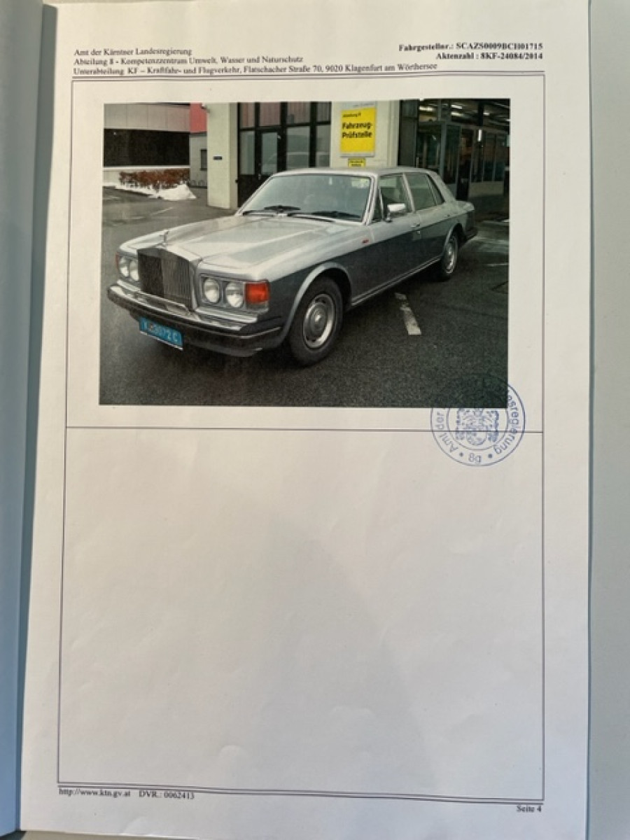 Rolls Royce Silver Spirit zu verkaufen Baujahr BJ 02/1981