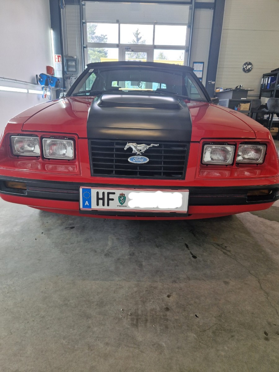 Ford Mustang guter Zustand inkl. Pickerl zu verkaufen Baujahr BJ 12/1983