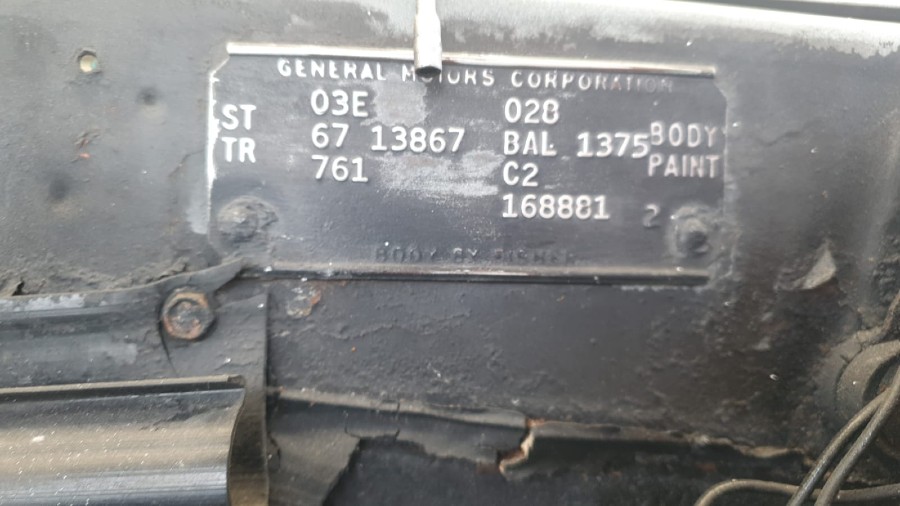 Chevrolet 1967 Chevelle SS 396 Cabrio sucht neuen Besitzer Baujahr BJ 07/1967