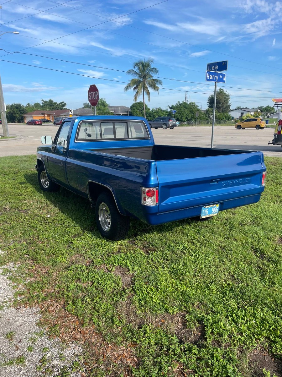 1982 Chevrolet C-10 Custom De-Luxe in gutem Zustand Baujahr BJ 04/1982