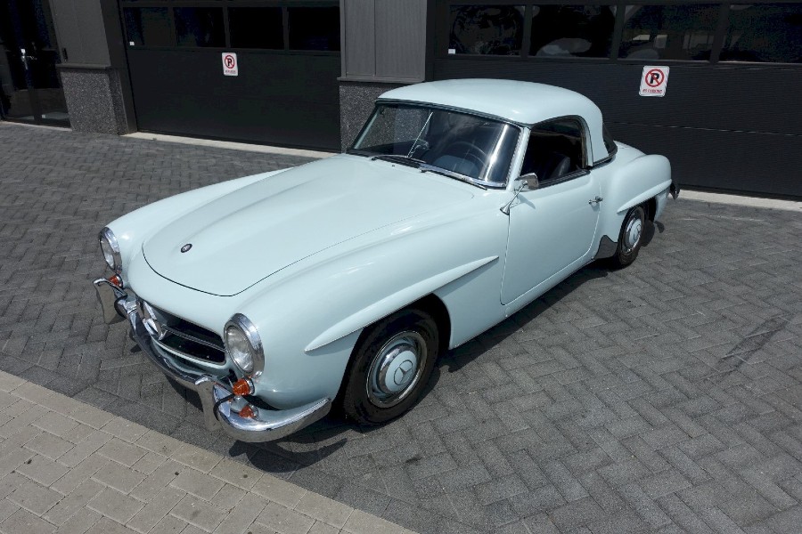 Oldtimer Mercedes Benz 190 SL Cabriolet 2 Tops Baujahr BJ 01/1957