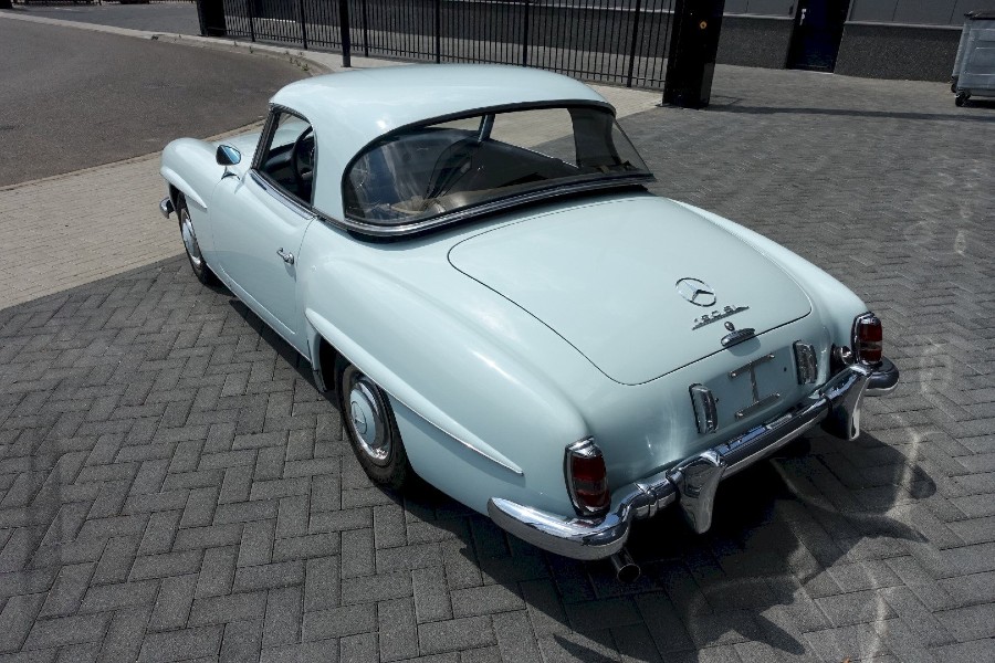 Oldtimer Mercedes Benz 190 SL Cabriolet 2 Tops Baujahr BJ 01/1957