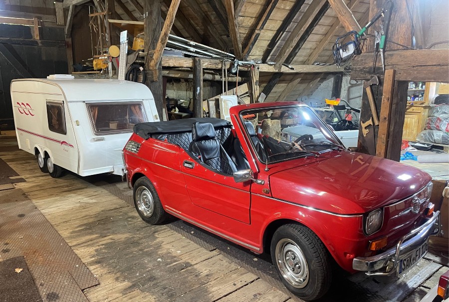 Fiat 126 Cabrio pop 650 Baujahr BJ 03/1990