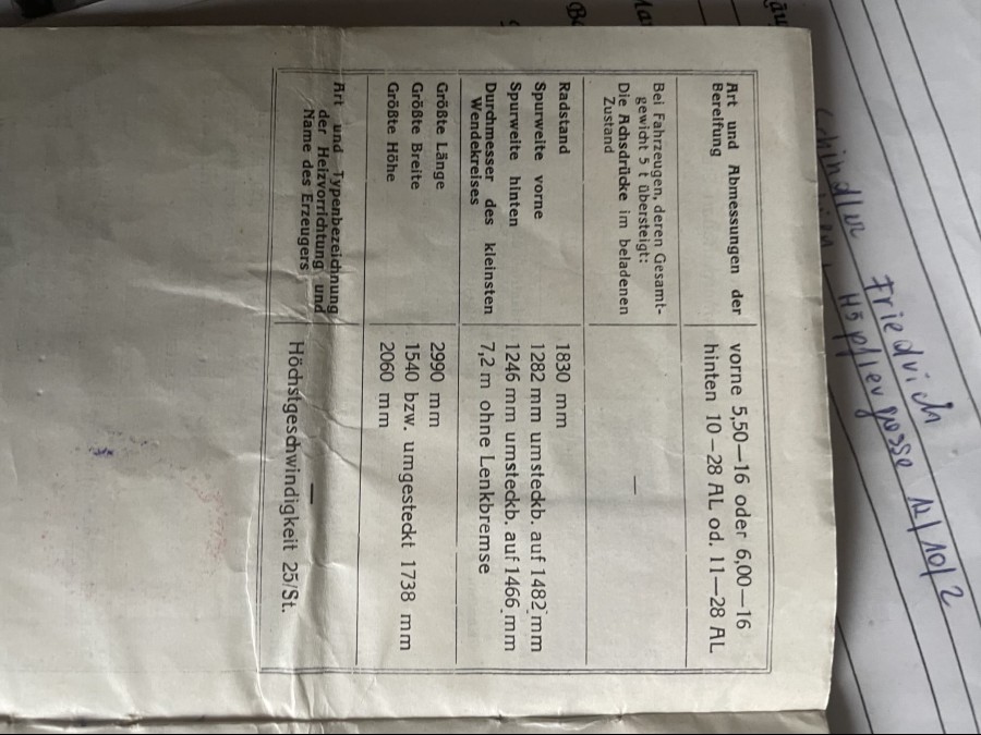 Oldtimer Steyr 180 gut erhalten mit Matching Numbers Baujahr BJ 12/1955