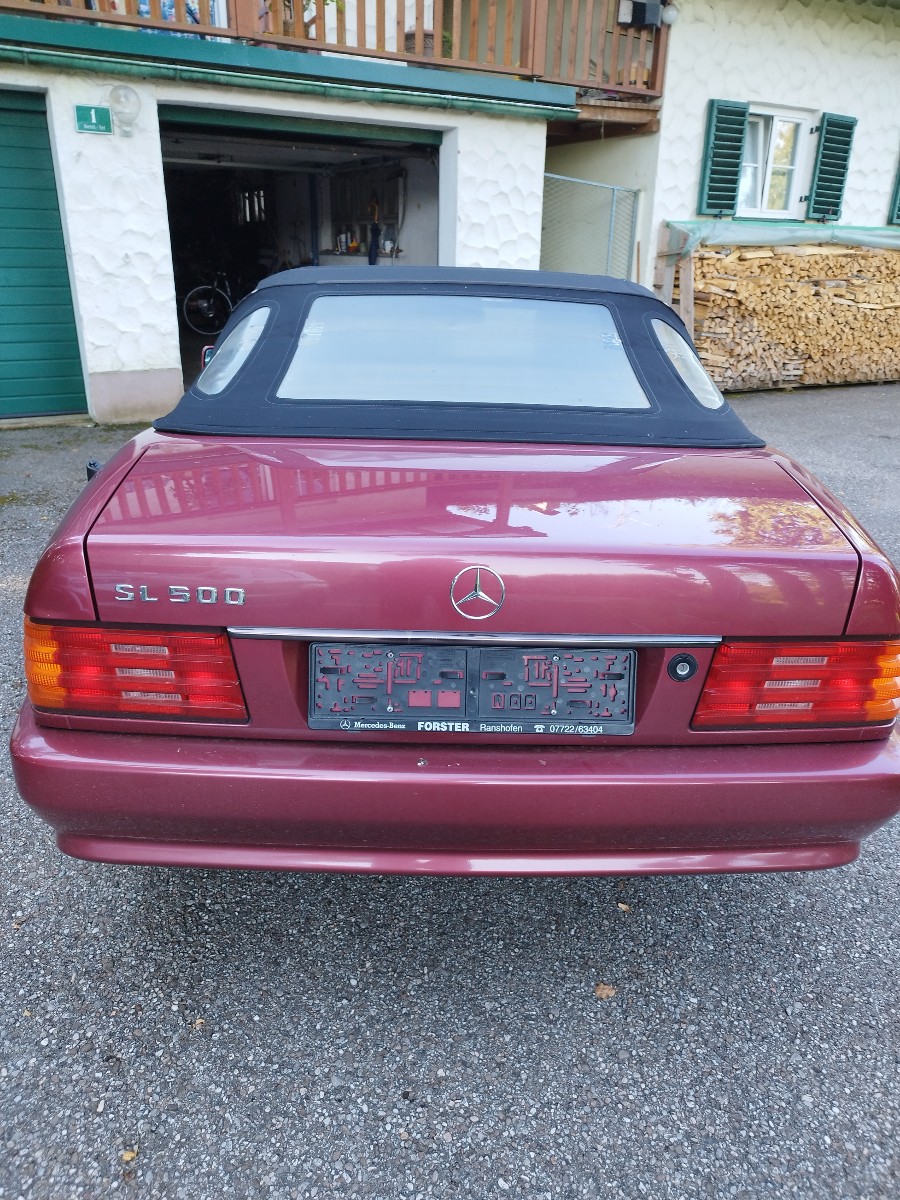 Mercedes Benz SL-Klasse 500 in rostfreiem Zustand mit gültigem Pickerl Baujahr BJ 06/1992