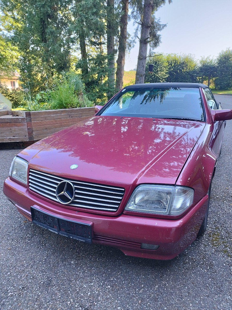Mercedes Benz SL-Klasse 500 in rostfreiem Zustand mit gültigem Pickerl Baujahr BJ 06/1992