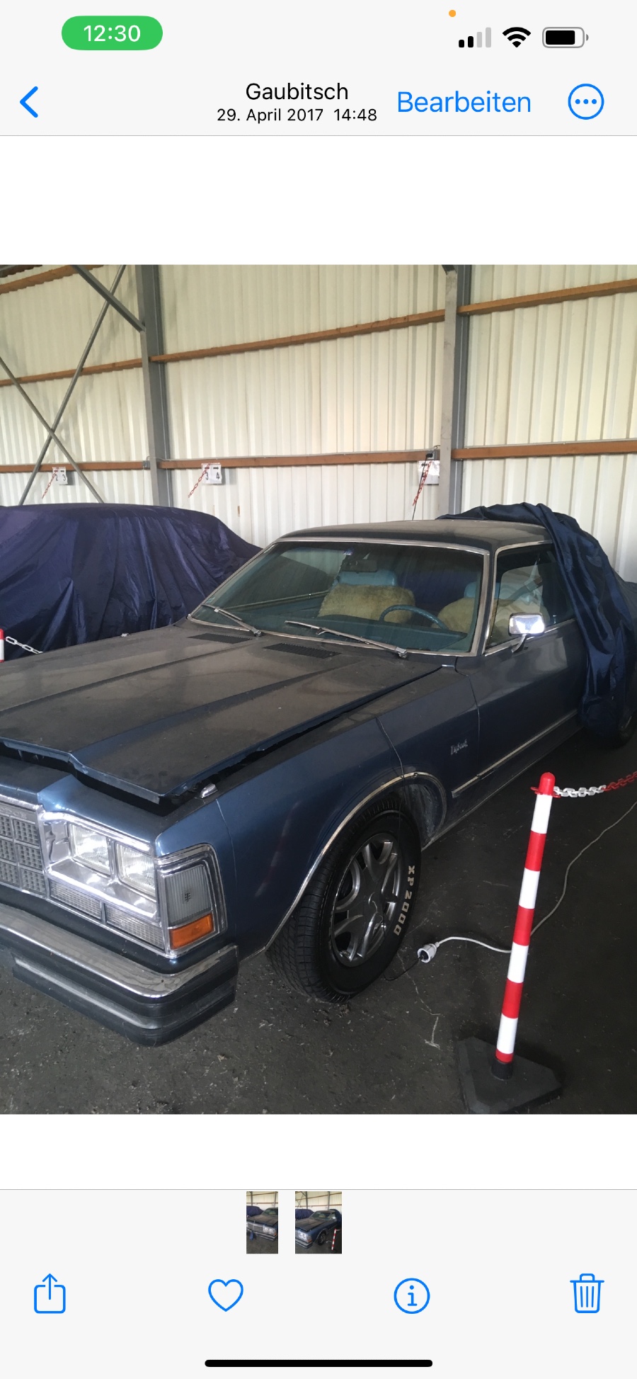 Oldtimer Dodge Diplomat Meallion in Sammlerzustand Baujahr BJ 01/1979