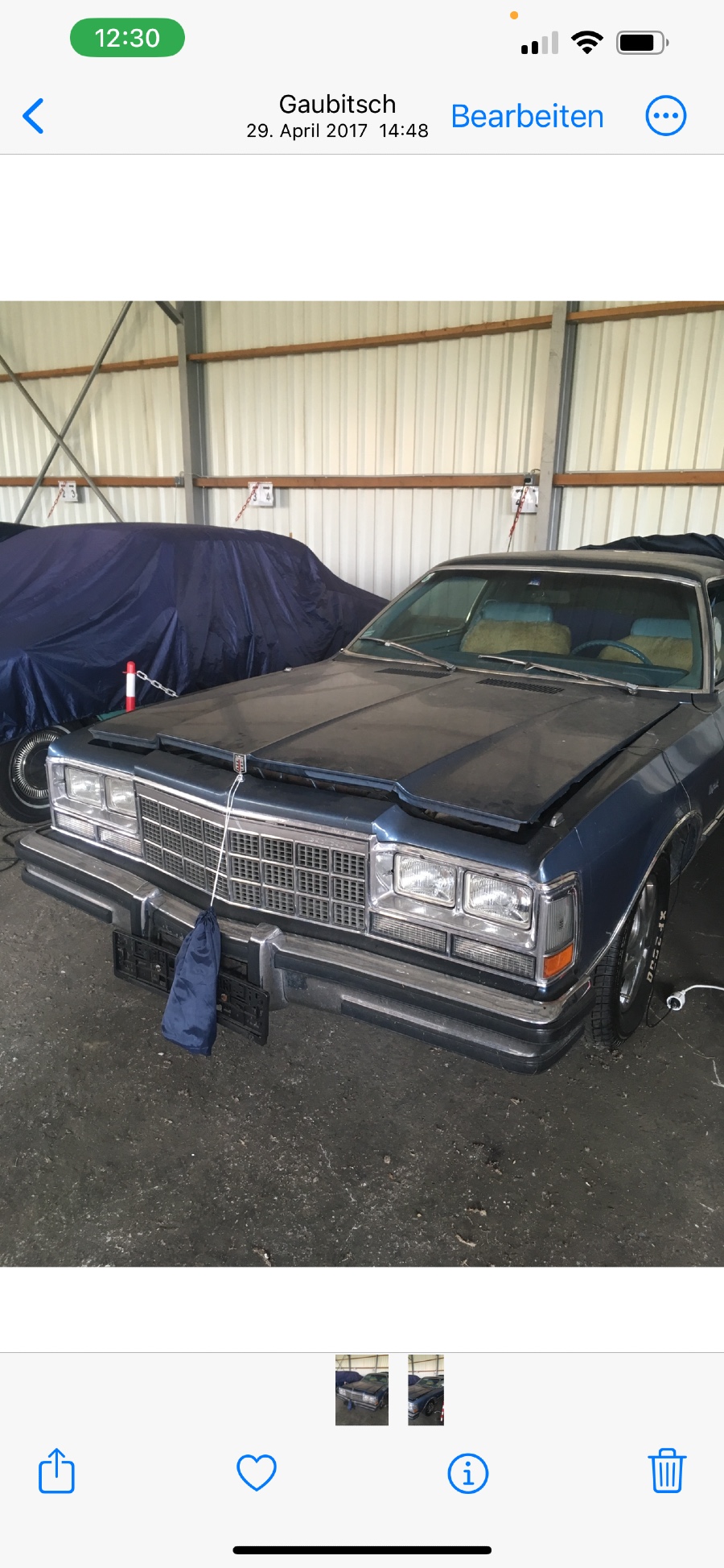 Oldtimer Dodge Diplomat Meallion in Sammlerzustand Baujahr BJ 01/1979