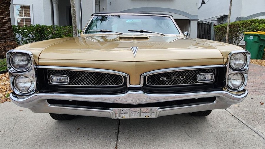 1967 Pontiac GTO Convertible (242 VIN) mit niedriger Laufleistung Baujahr BJ 03/1967