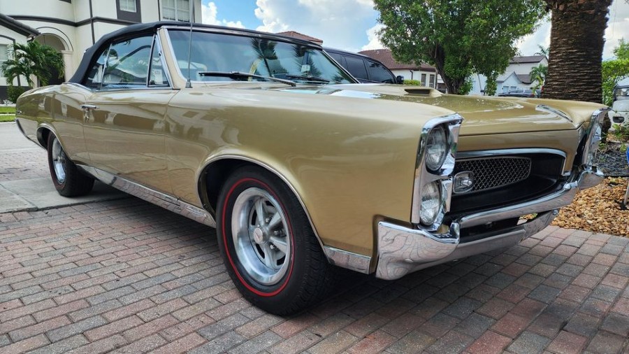 1967 Pontiac GTO Convertible (242 VIN) mit niedriger Laufleistung Baujahr BJ 03/1967