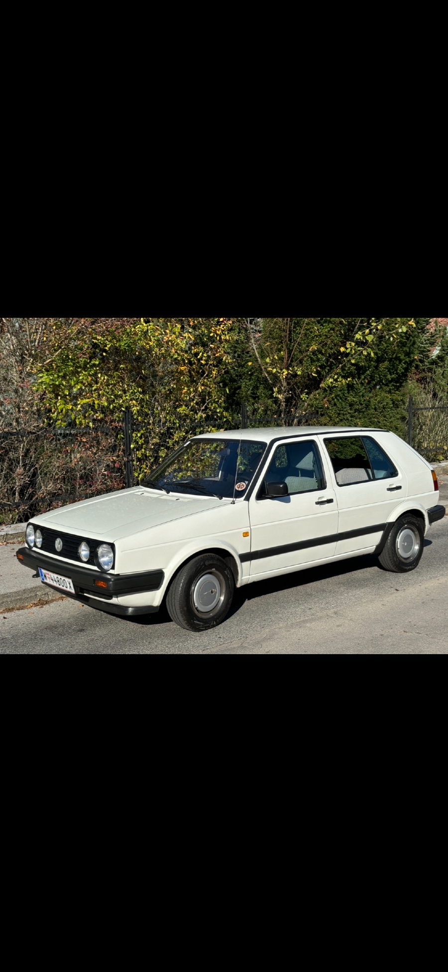 VW Golf 2 Rabbit in gutem Zustand steht zum Verkauf Baujahr BJ 04/1992