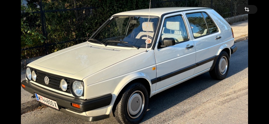 VW Golf 2 Rabbit in gutem Zustand steht zum Verkauf Baujahr BJ 04/1992