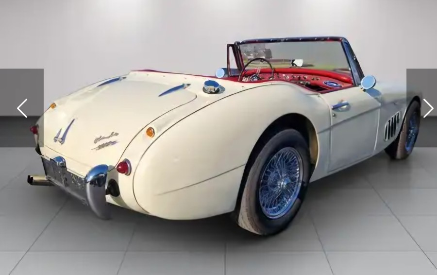 Austin Healey 3000 MkII BT7 in gebrauchtem Zustand inkl. Pickerl Baujahr BJ 02/1962