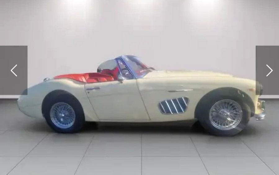 Austin Healey 3000 MkII BT7 in gebrauchtem Zustand inkl. Pickerl Baujahr BJ 02/1962