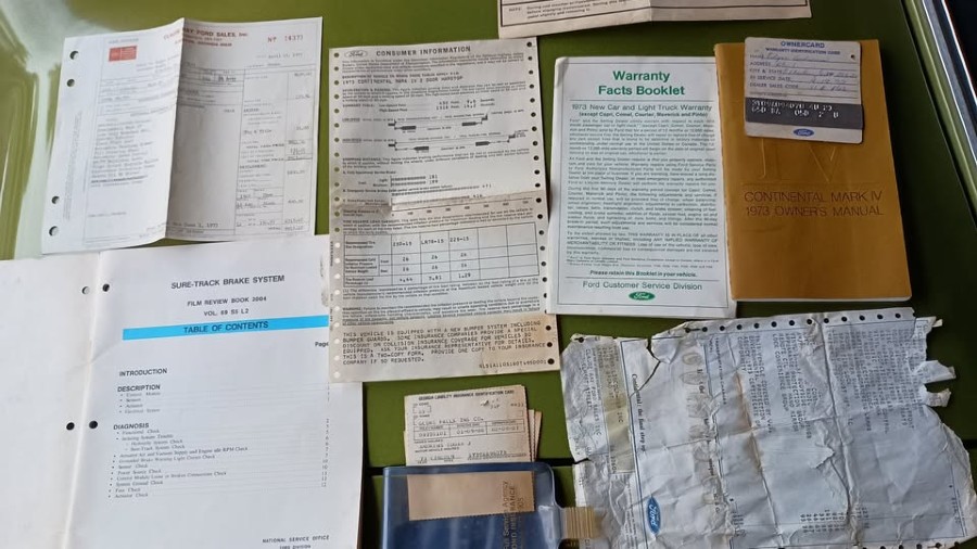 1973 Lincoln Continental Mark IV Baujahr BJ 07/1973