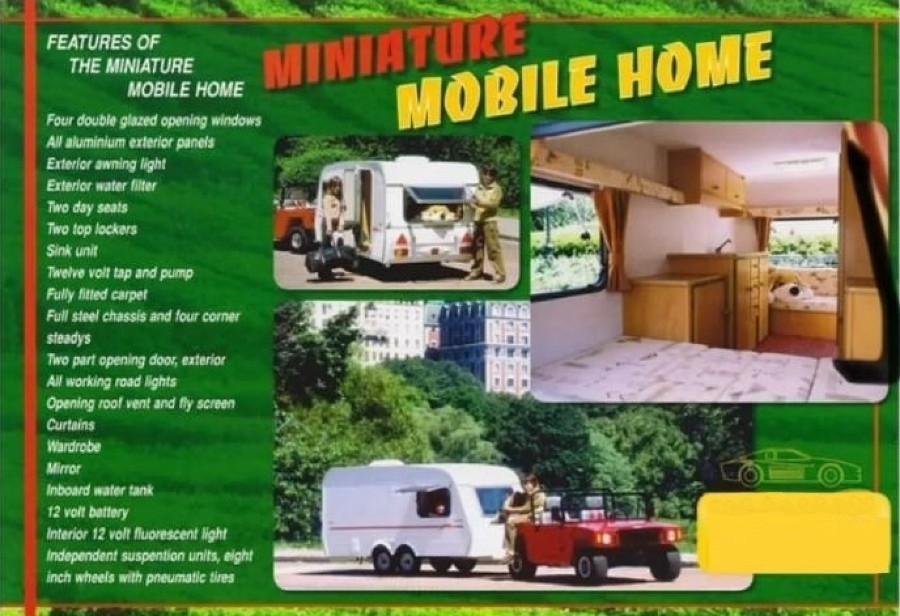 Sonstige Marken... Micro Wohnwagen Oldtimer Spielzeug Baujahr BJ 06/1999