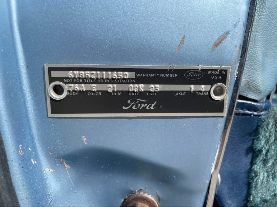 Ford Thunderbird 1966 Ford thunderbird Deluxe Convertible 2Door Baujahr BJ 09/1966