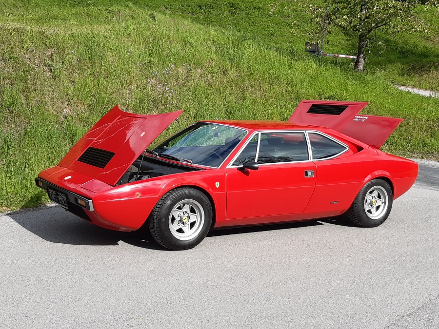 Ferrari 208 Dino GT4 in gebrauchtem Zustand inkl. Pickerl Baujahr BJ 07/1976