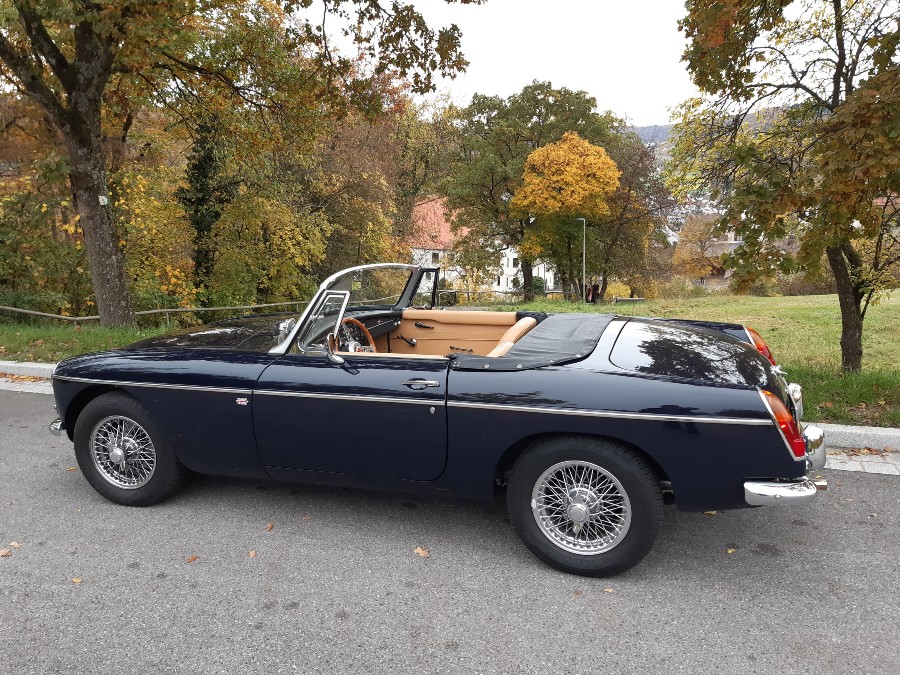 Wunderschön: MG MGB Roadster sucht neuen Besitzer Baujahr BJ 04/1965
