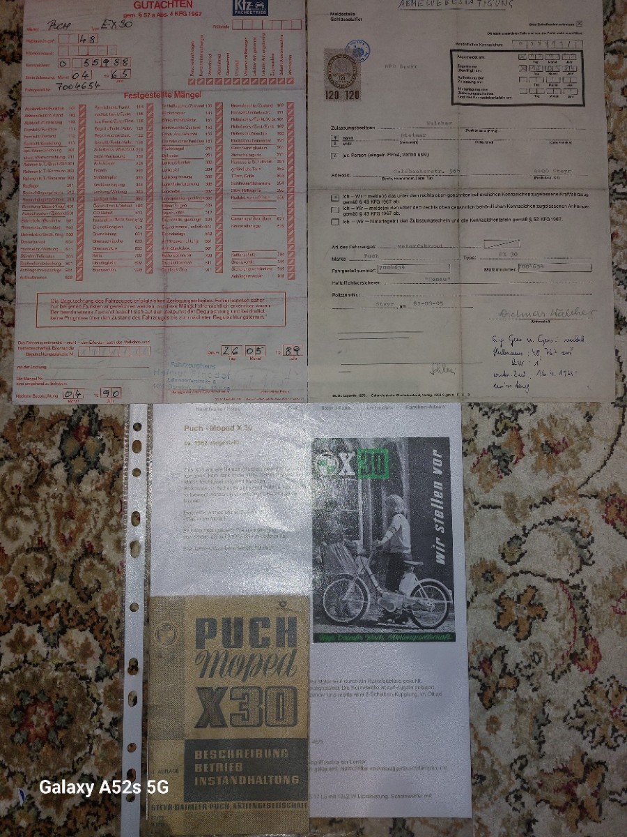 PUCH SX 30 in rostfreiem Zustand sucht neuen Besitzer Baujahr BJ 04/1965