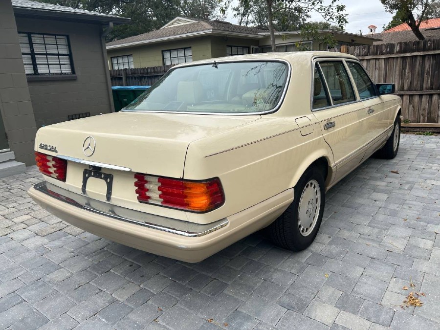 Oldtimer 1989er Mercedes Benz 420 SEL mit nur 67.000 Originalmeilen Baujahr BJ 10/1989