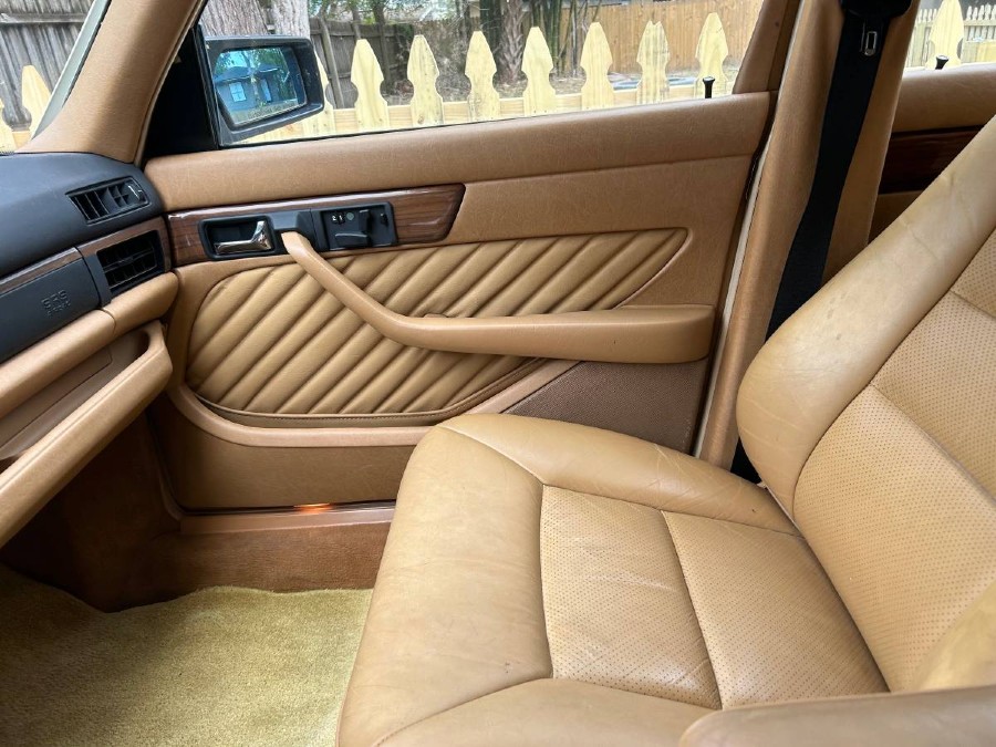 Oldtimer 1989er Mercedes Benz 420 SEL mit nur 67.000 Originalmeilen Baujahr BJ 10/1989