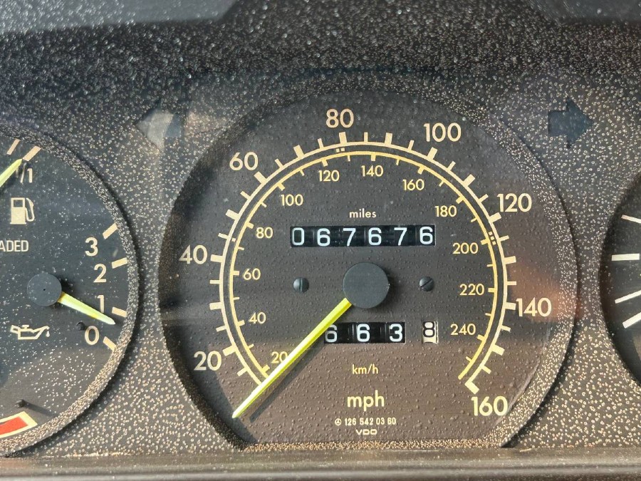 Oldtimer 1989er Mercedes Benz 420 SEL mit nur 67.000 Originalmeilen Baujahr BJ 10/1989