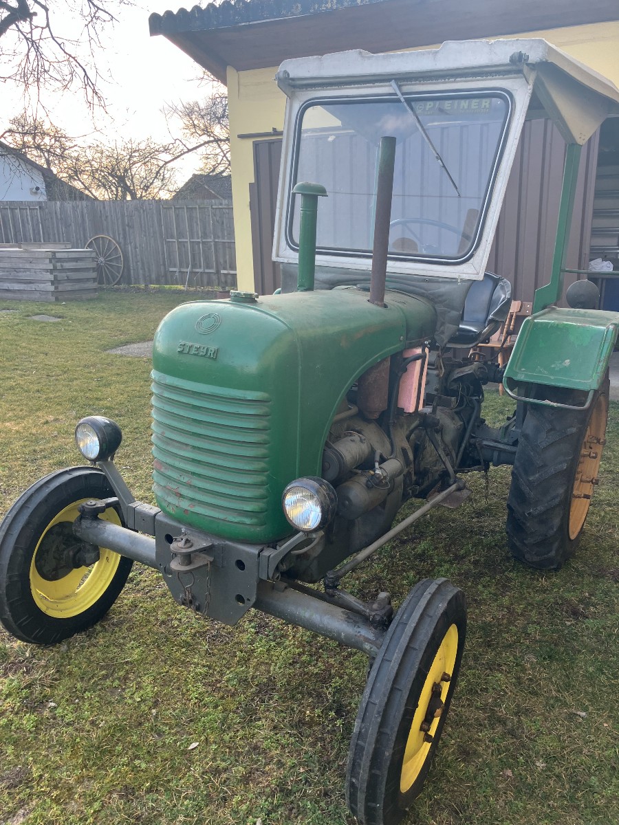 15er Steyr T80 in gebrauchtem Zustand zu erwerben Baujahr BJ 03/1958