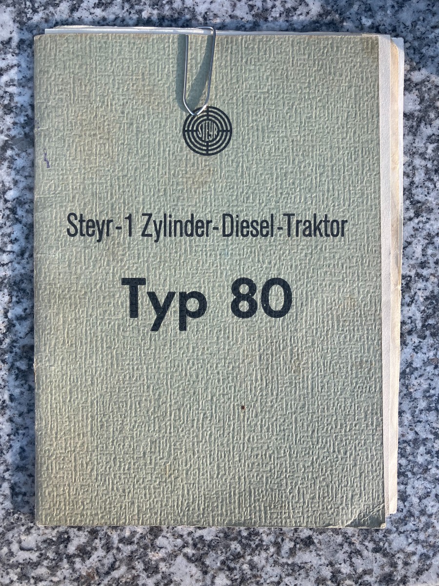 15er Steyr T80 in gebrauchtem Zustand zu erwerben Baujahr BJ 03/1958