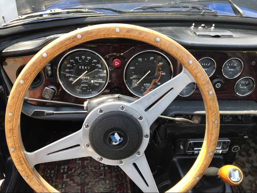 Triumph TR6 Overdrive in gutem Zustand wenig gelaufen Baujahr BJ 07/1975