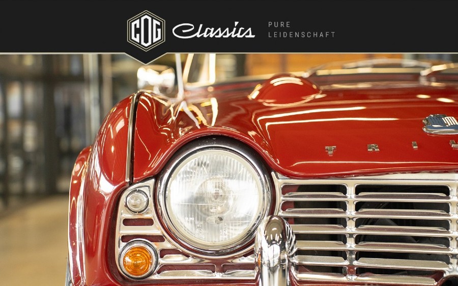 Oldtimer Triumph TR4 guter Zustand mit niedriger Laufleistung Baujahr BJ 06/1963