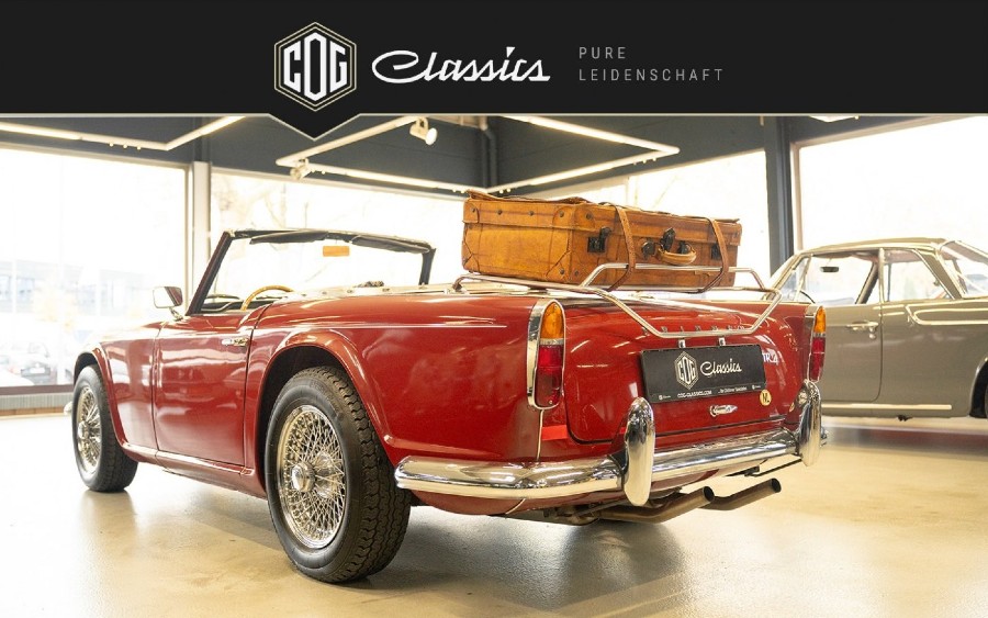 Oldtimer Triumph TR4 guter Zustand mit niedriger Laufleistung Baujahr BJ 06/1963