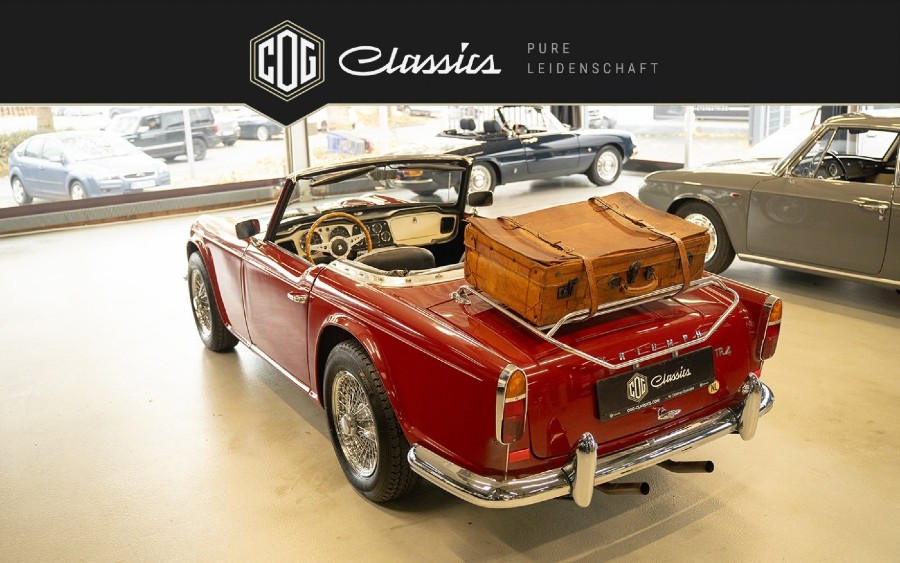 Oldtimer Triumph TR4 guter Zustand mit niedriger Laufleistung Baujahr BJ 06/1963