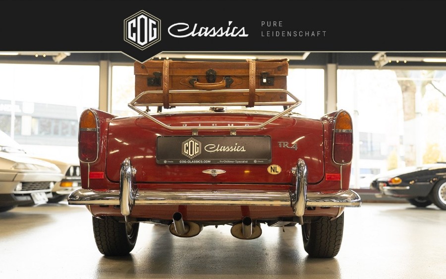 Oldtimer Triumph TR4 guter Zustand mit niedriger Laufleistung Baujahr BJ 06/1963