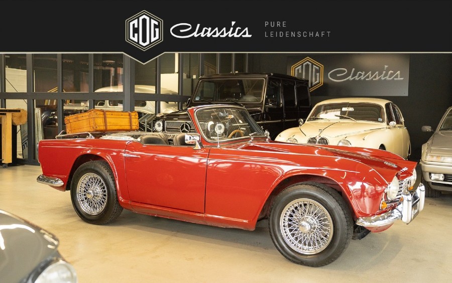 Oldtimer Triumph TR4 guter Zustand mit niedriger Laufleistung Baujahr BJ 06/1963