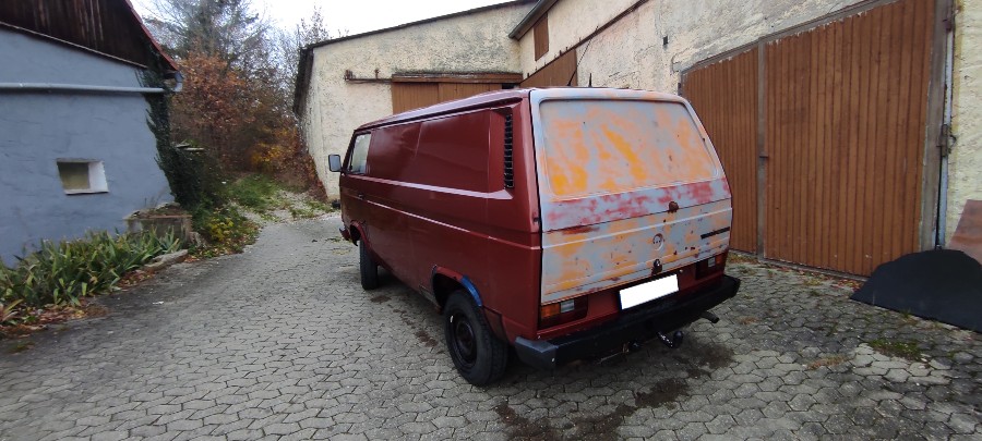 VW T3 in gebrauchtem Zustand sucht neuen Besitzer Baujahr BJ 05/1988