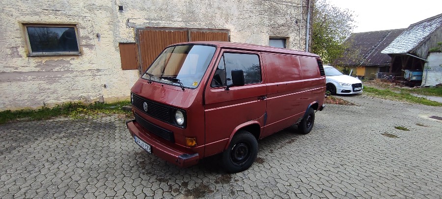 VW T3 in gebrauchtem Zustand sucht neuen Besitzer Baujahr BJ 05/1988