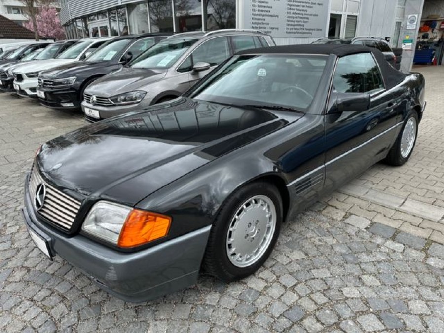 Mercedes Benz 300 SL Cabrio Hardtop Leder Oldtimer H Zulassung Baujahr BJ 07/1991