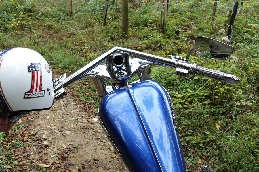 Oldtimer Harley Davidson „Chopper Performance“ Custom Bike Baujahr BJ 07/1988